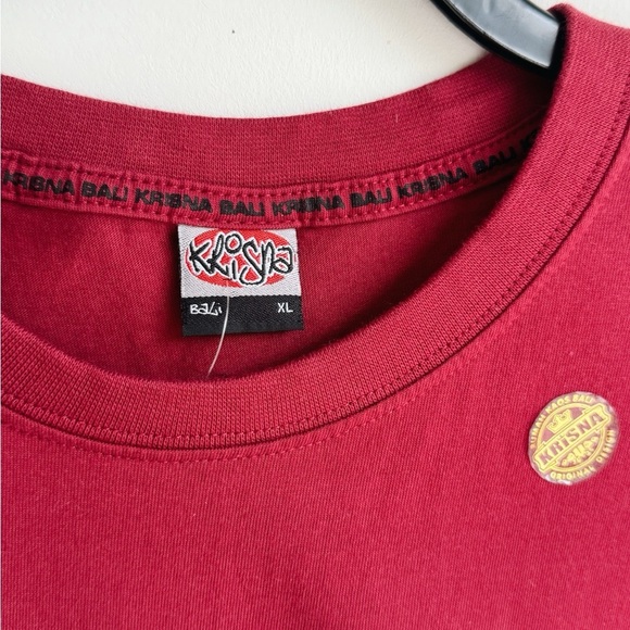 NWOT VINTAGE Y2K KRISNA BALI Harley Muscle Tank Men's XL - Picture 3 of 4